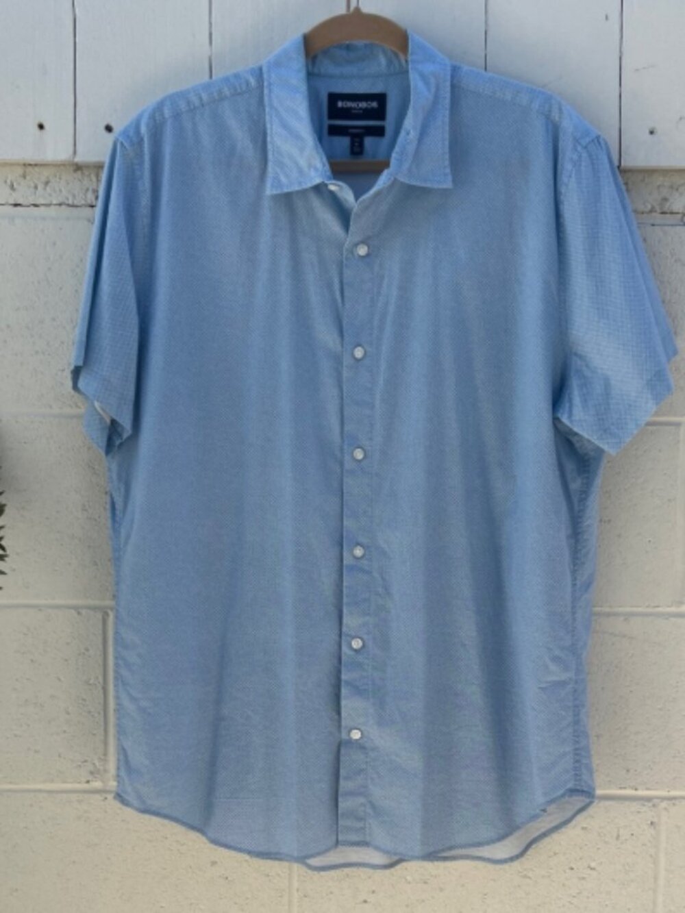 Bonobos Men's Sky Blue Casual Shirt